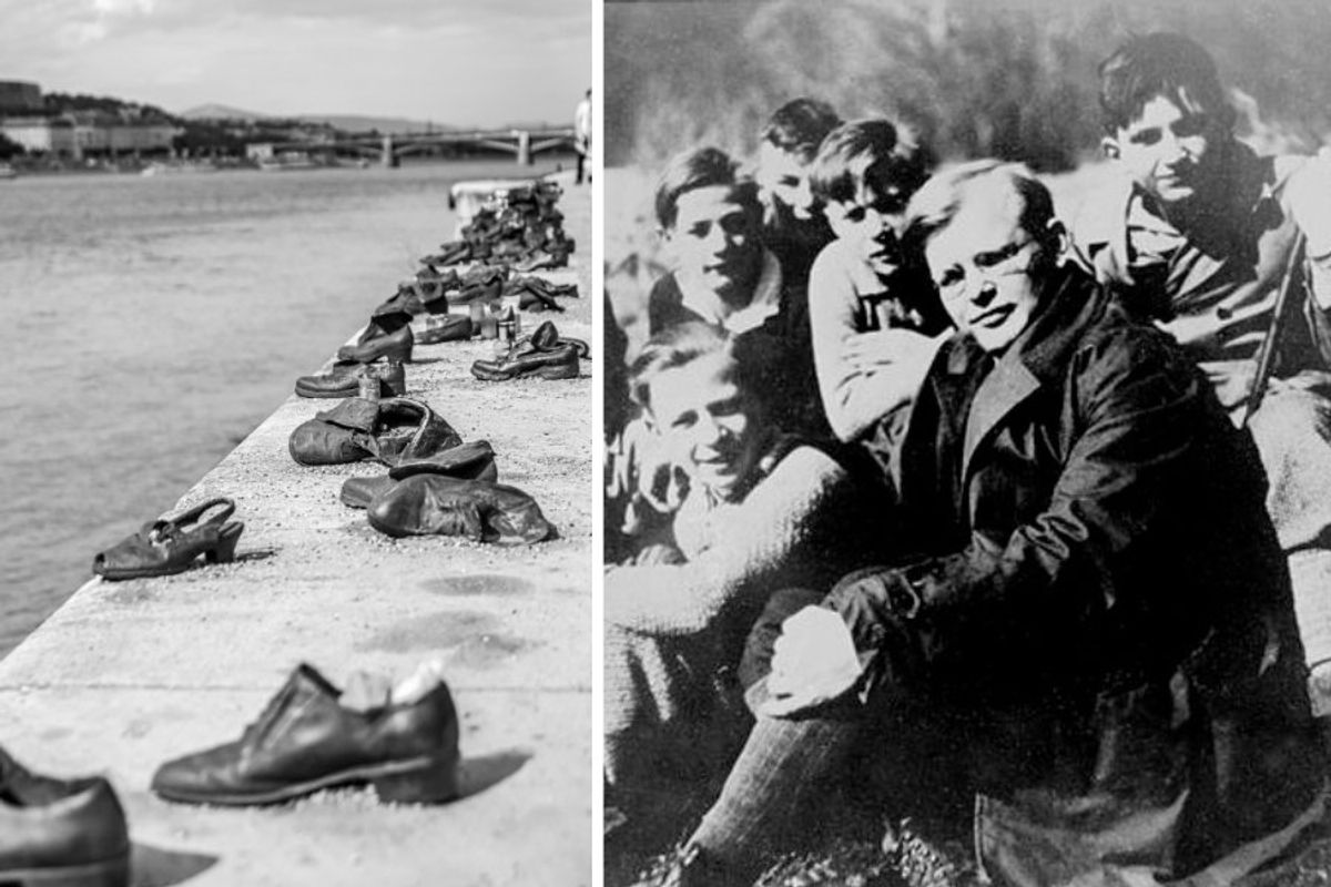 shoes on the danube, holocaust, hitler, nazis, dietrich bonhoeffer