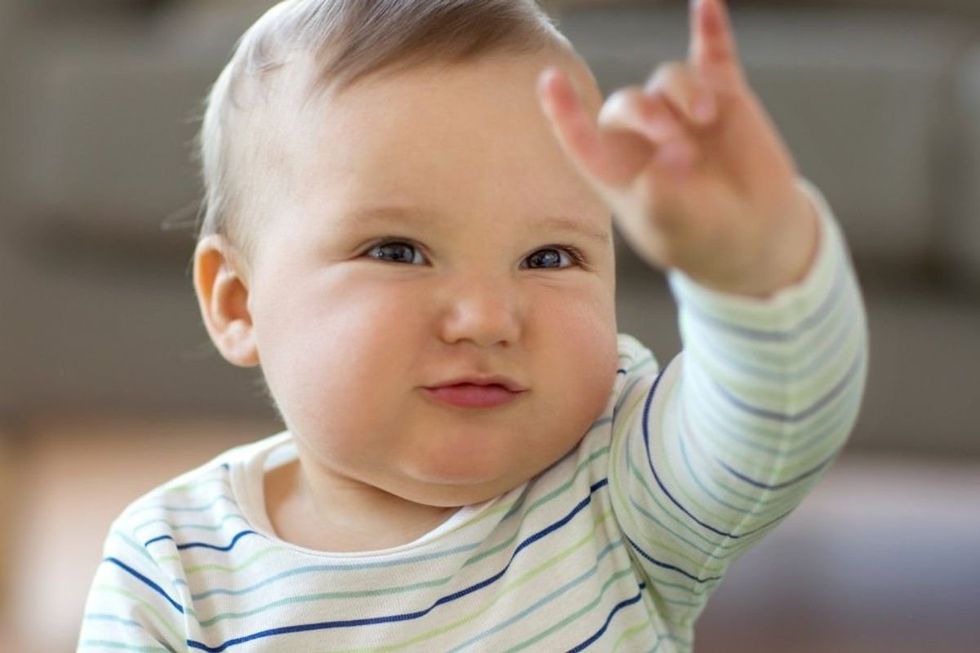 Dad remakes AC/DC’s ‘Thunderstruck’ using only a year's worth of his baby's recorded sounds