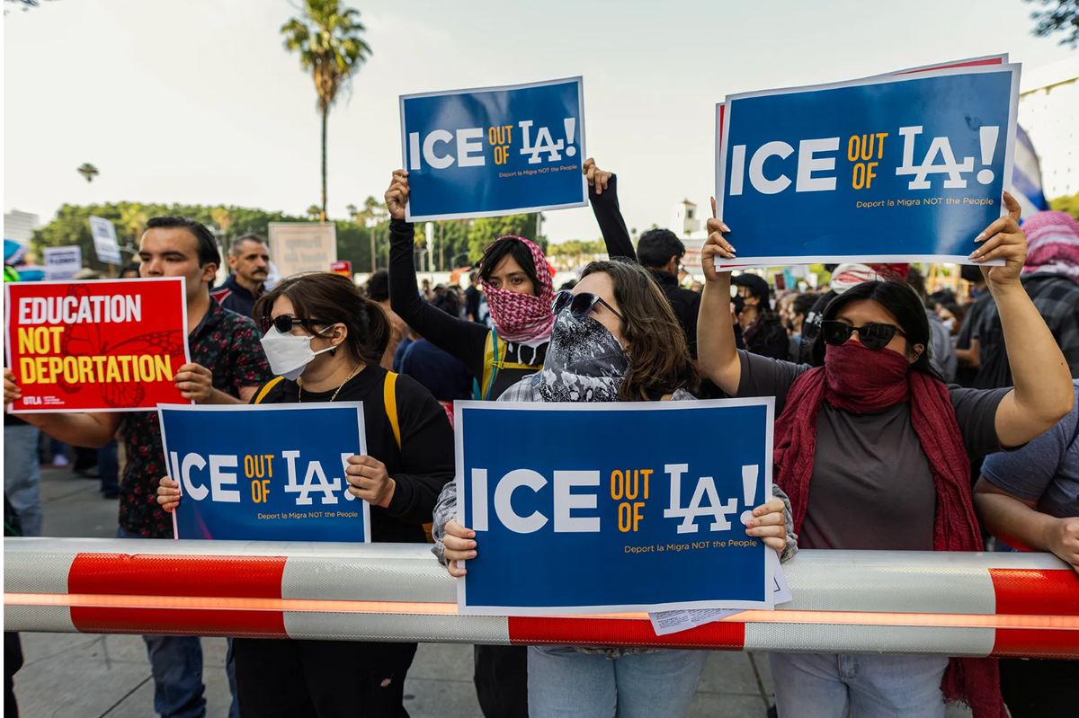 In Los Angeles, We Don't Need The Marines To Bust A Few Hooligans
