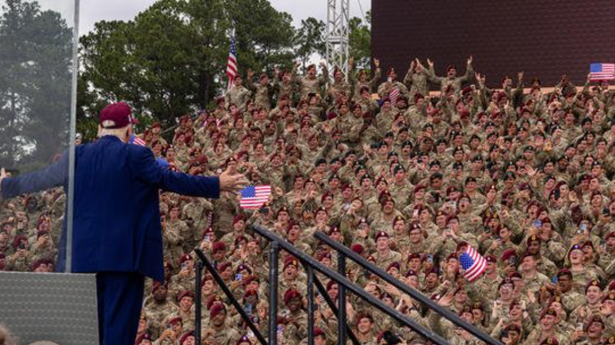 Veterans Blast Trump Over 'Politicized' Military Event At Fort Bragg