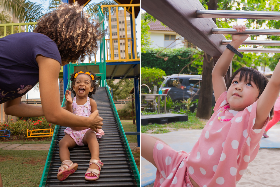 Debate erupts after mom questions whether parents 'should' play with their kids on the playground