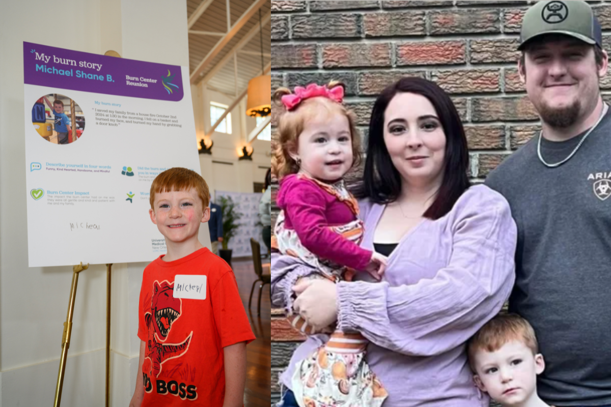 michael butler, fire, house fire, hero, hero boy