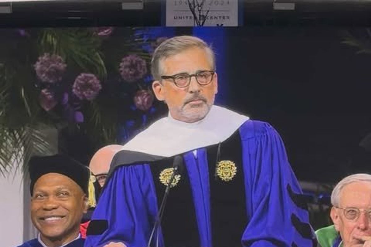 Steve Carell, Northwestern University, graduation, humor