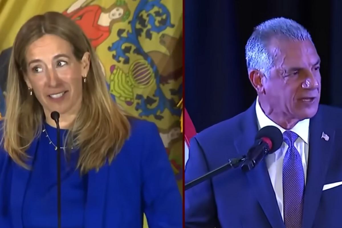Mikie Sherrill and Jack Ciattarelli