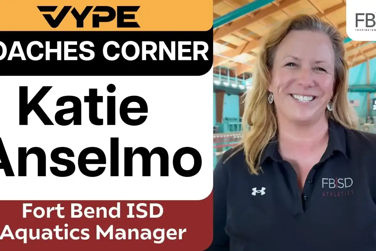 VYPE Coaches Corner: Fort Bend ISD Aquatics Manager Katie Anselmo