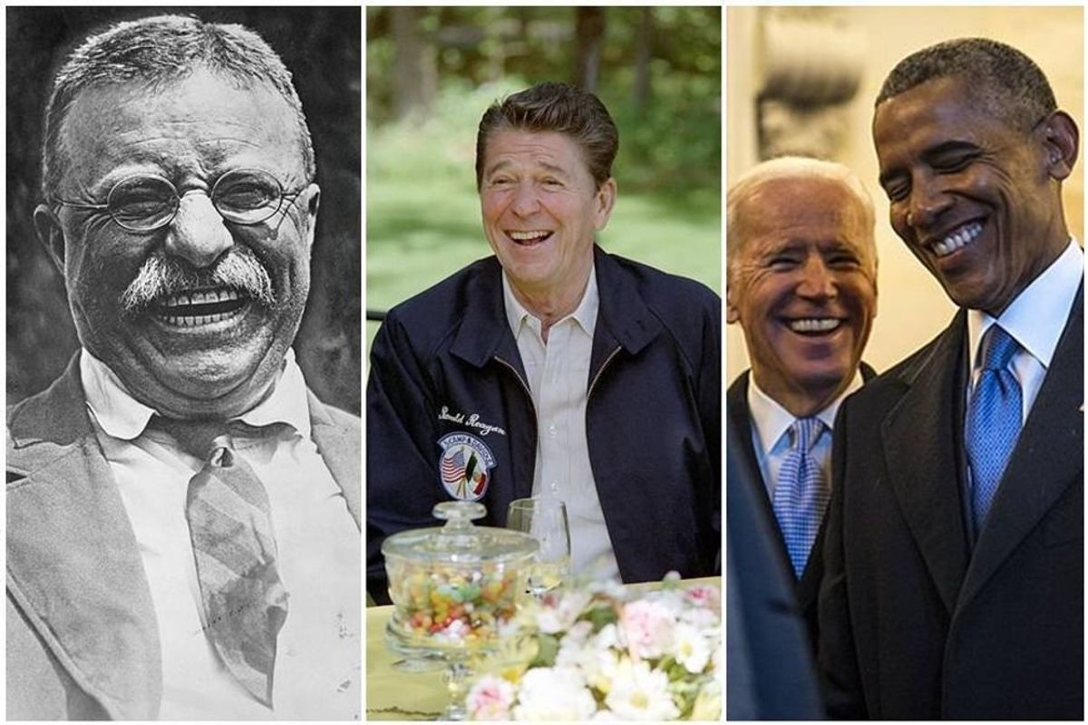 presidents with mullets, presidential portraits, cool presidents