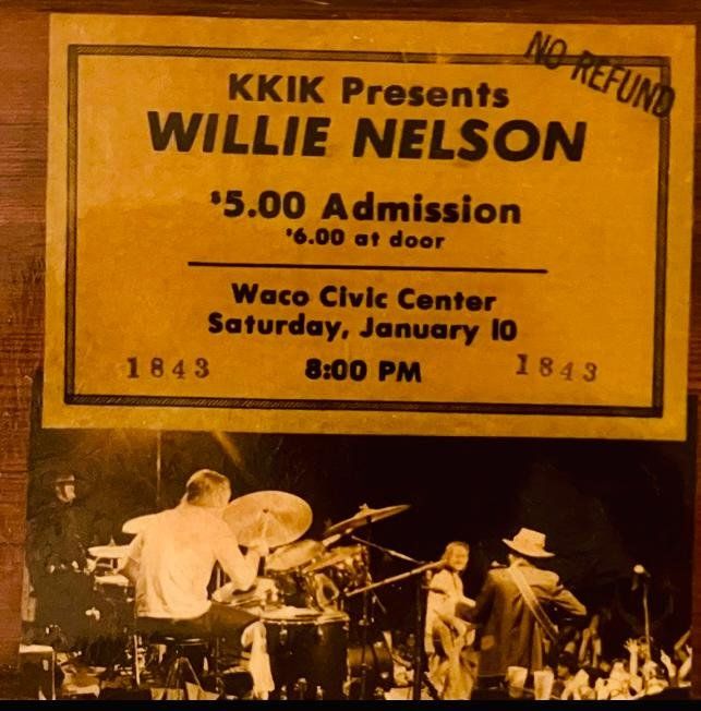 Willie Nelson, ticket, country station, country music, Dolly Parton