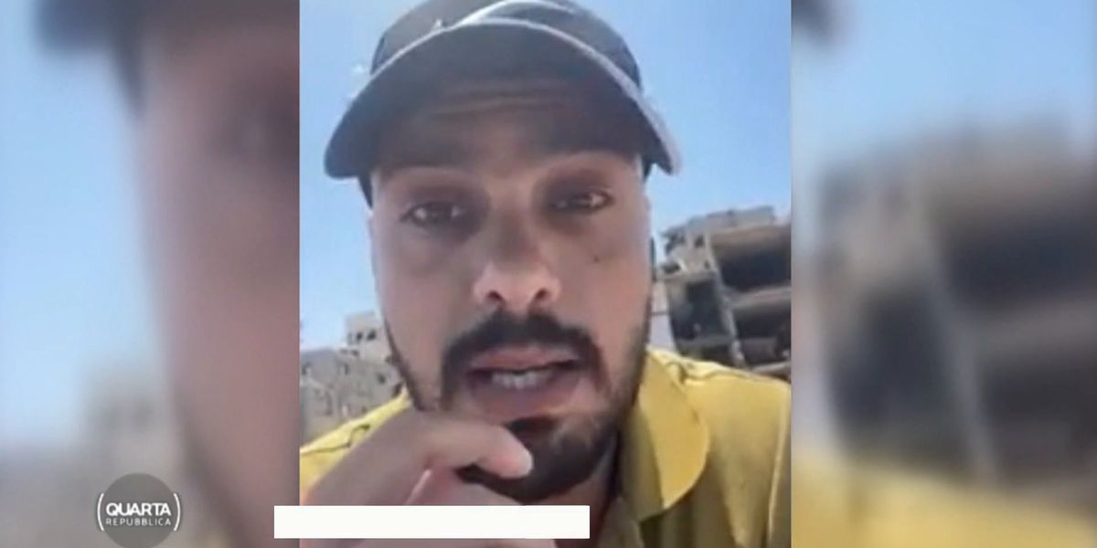 «Liberate Gaza da Hamas» «Liberate Gaza da Hamas»