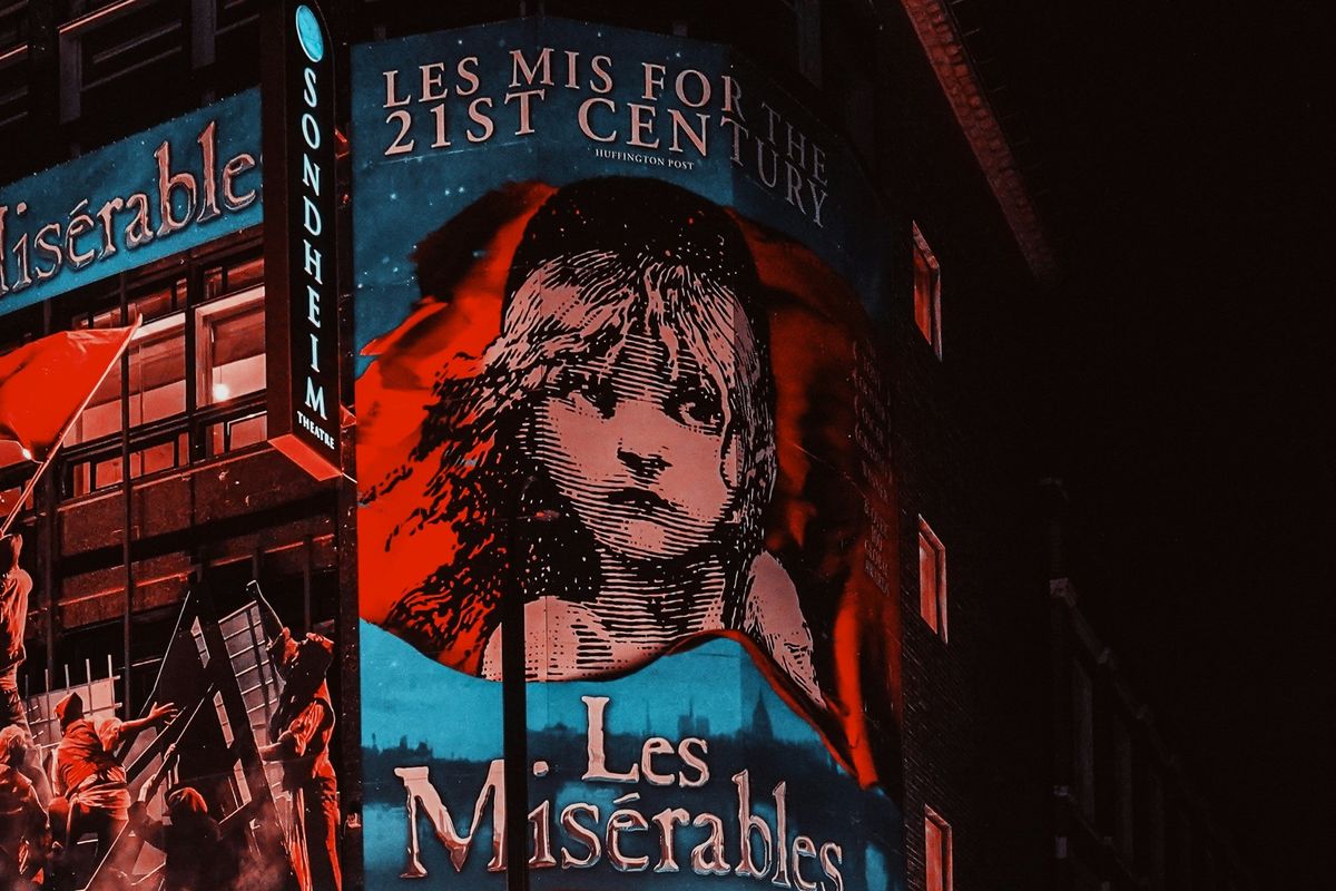 Les Miserables, musical, play, French revolution, art