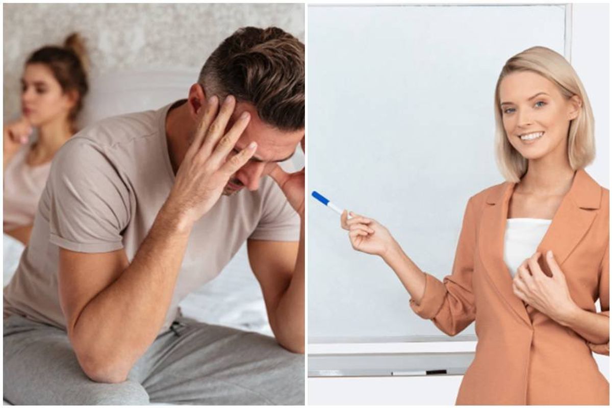 sex, relationships, sex and marriage, intimacy, teacher, couple in bed