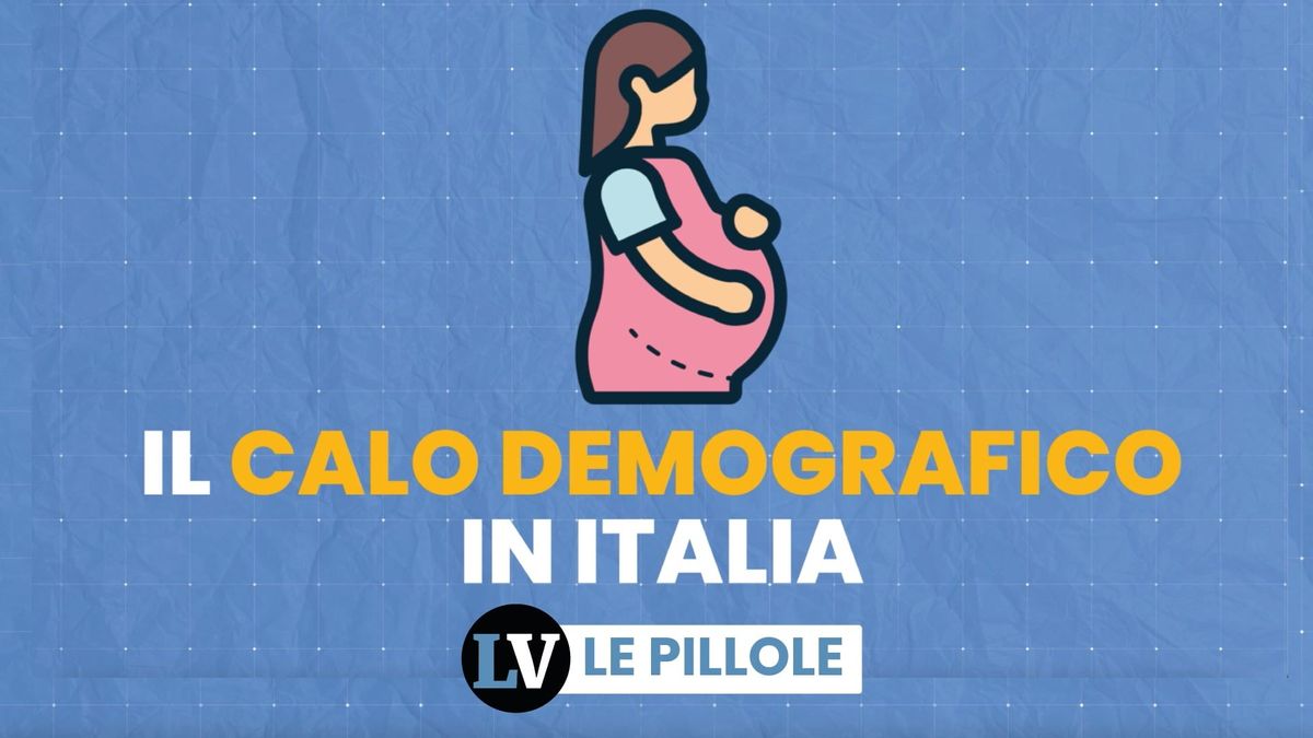 Il calo demografico in Italia