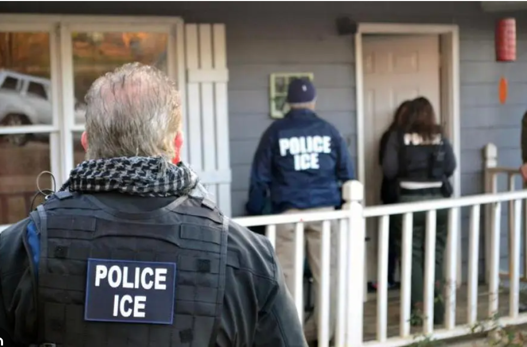 ICE? Gestapo?Jawohl, Mein Herr, Wir Haben Eine Gestapo