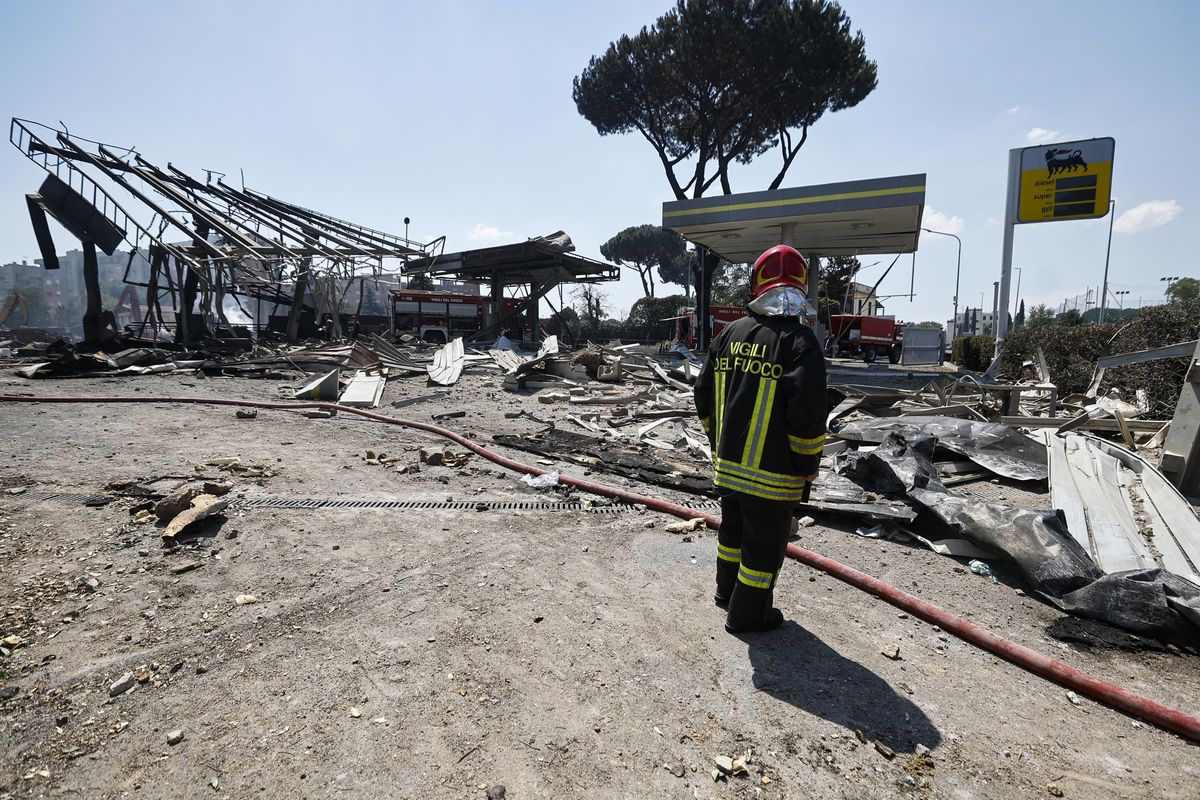 Esplode il distributore Gpl: sfiorata la strage