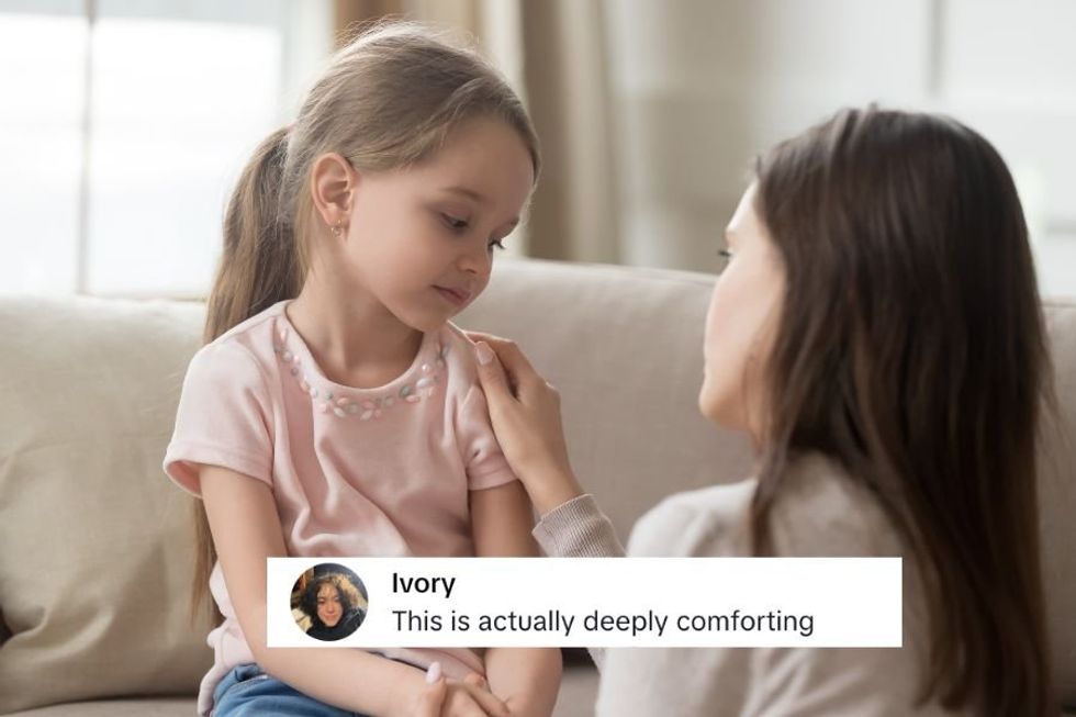 'Either way you've been there before.' Mom has beautiful way to explain death to her kids.
