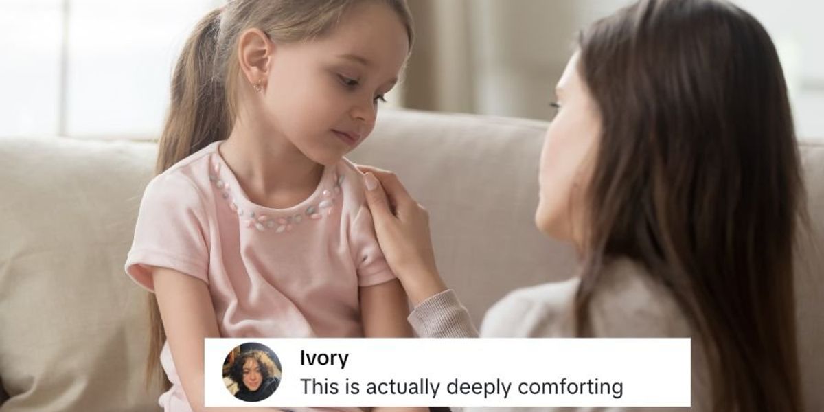 'Either way you've been there before.' Mom has beautiful way to explain death to her kids.
