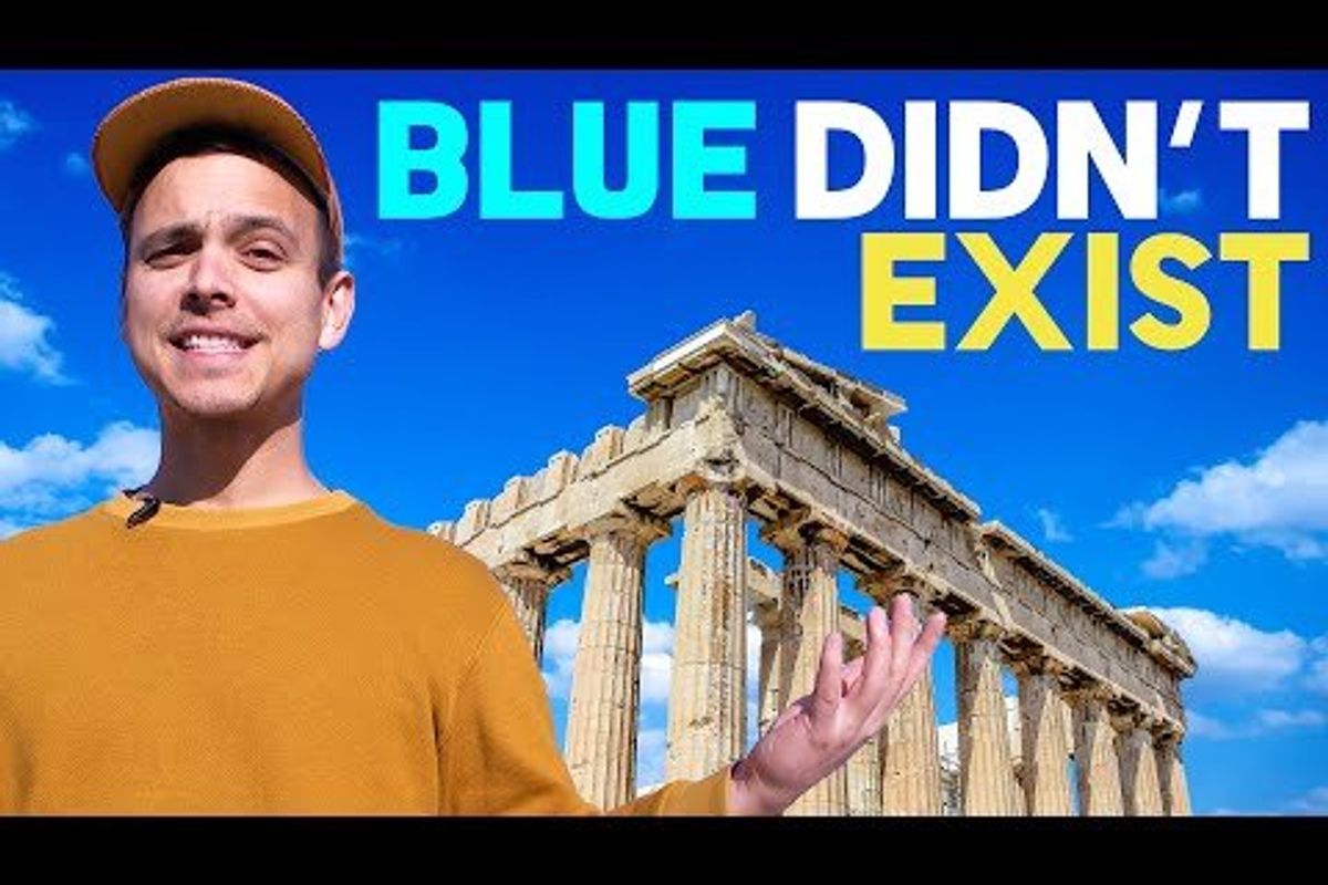 the color blue, history, ancient history, how colors were named, blue, colors
