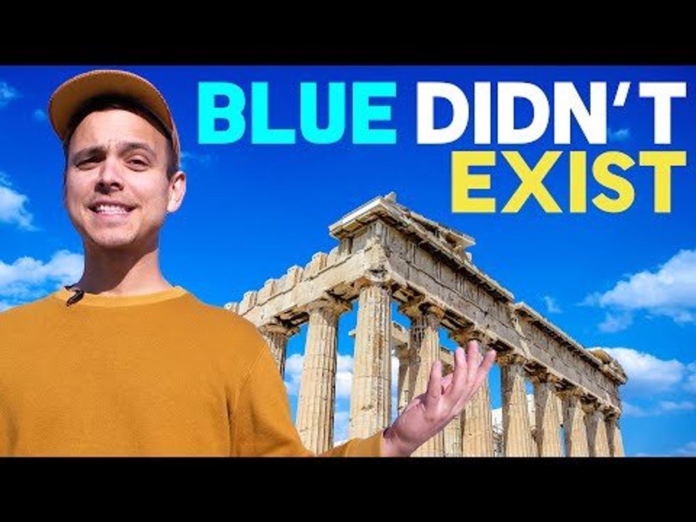 Why blue was the last color to be named in every culture around the world
