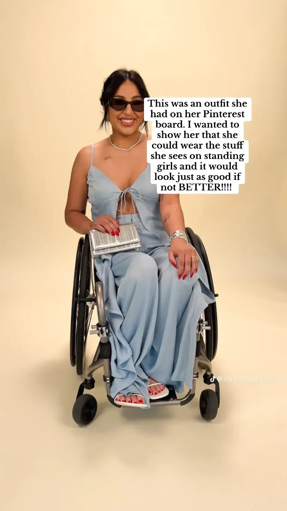 wheelchair, seated, lifestyle, makeover, fashion