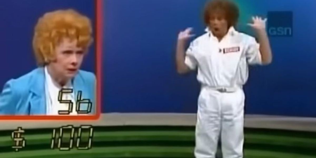 In 1984, Lucille Ball and Richard Simmons teamed up to create the perfect charades game show