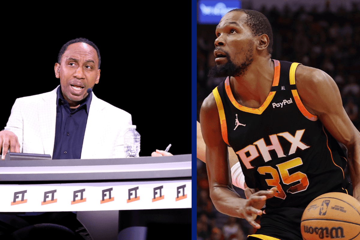 Stephen A. Smith has strong reaction to Rockets trading for Kevin Durant