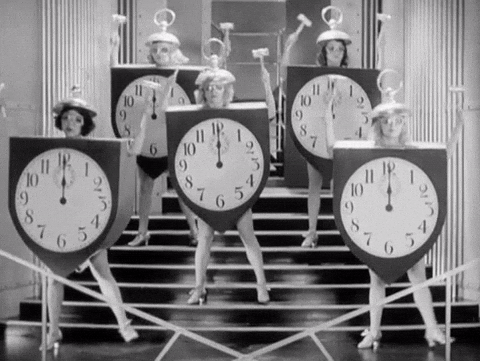 clocks, dancing clocks, time, decluttering, rudeness