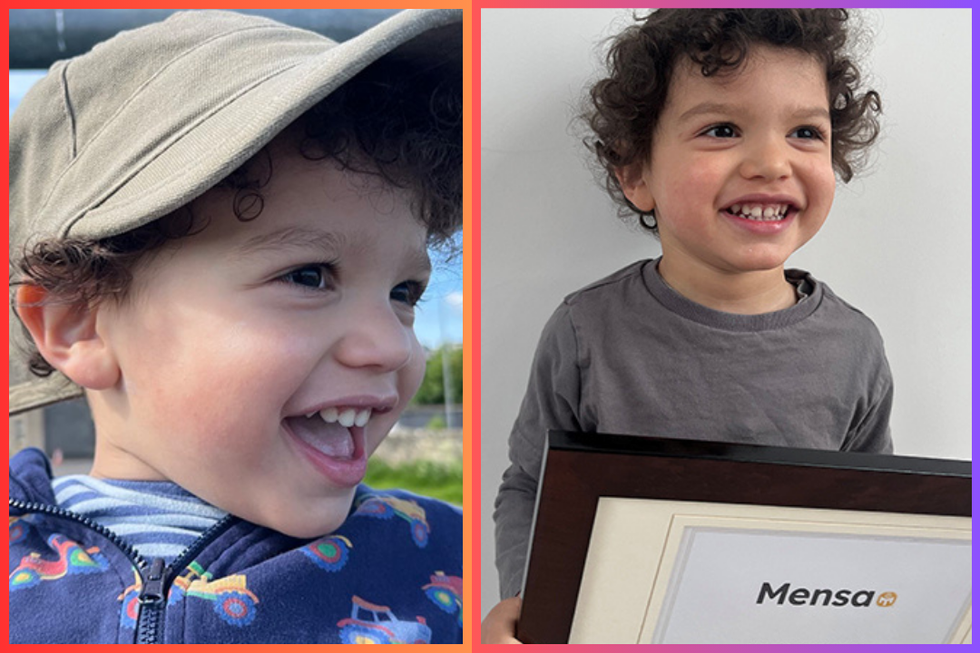 Mom of world’s youngest Mensa member reveals the 3 ways they realized they had a mini-genius