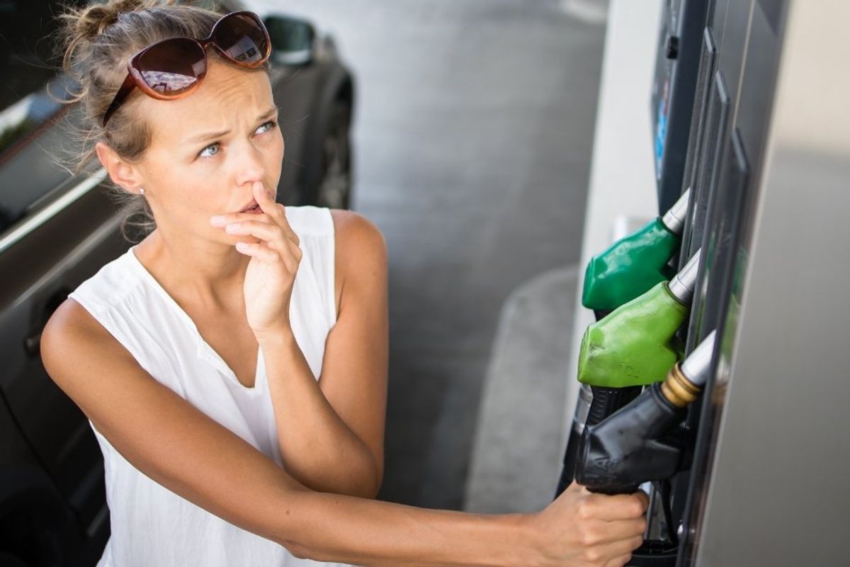 gas prices, saving money, frugal living, small savings