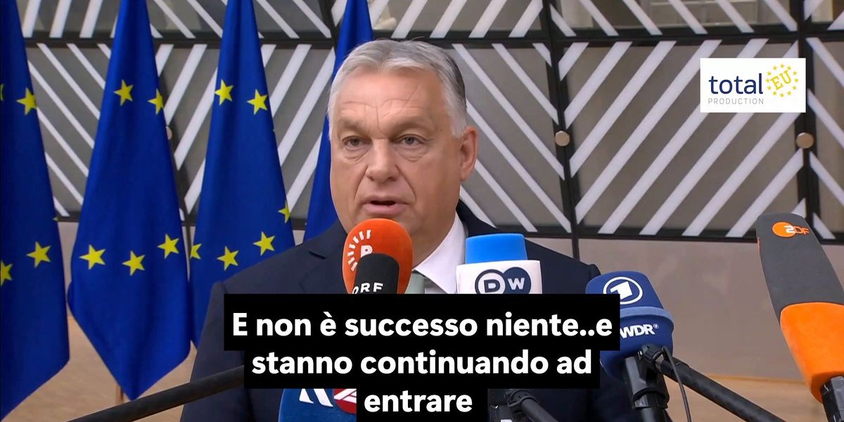 Migranti, Orbán: «Gli Stati dell Migranti, Orbán: «Gli Stati dell