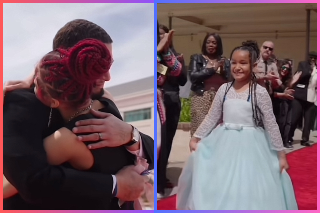 father, daughter, dance, hugging, reuniting