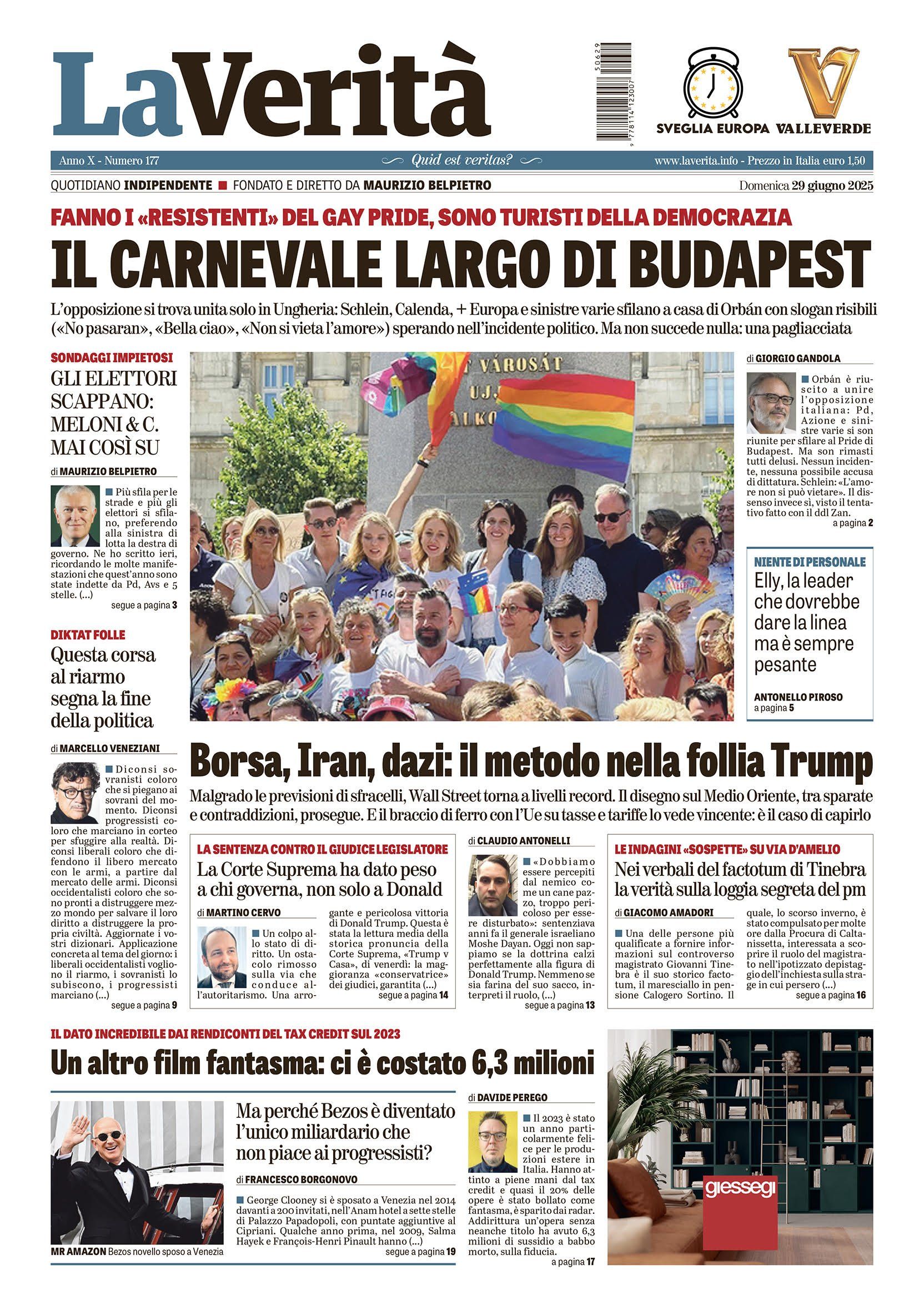 Oggi in edicola