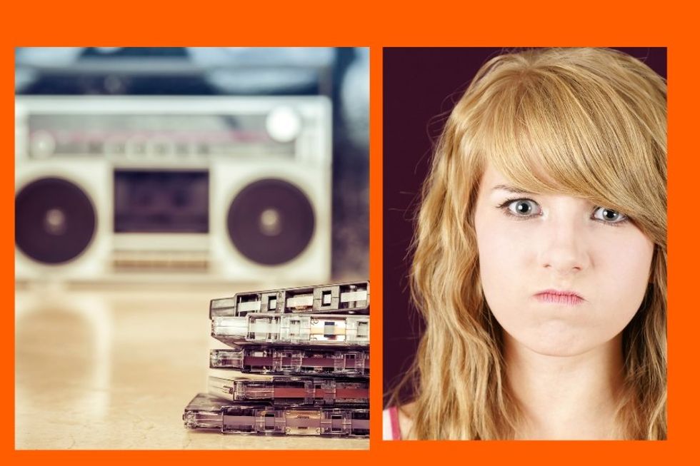 Gen X parents challenge their Gen Z kids to put a cassette in a boombox and the struggle is real