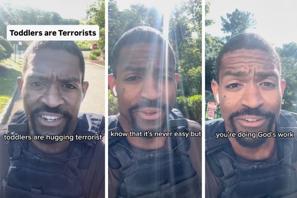Dad with a 3-year-old son goes on a hilarious rant comparing toddlers to 'terrorists'