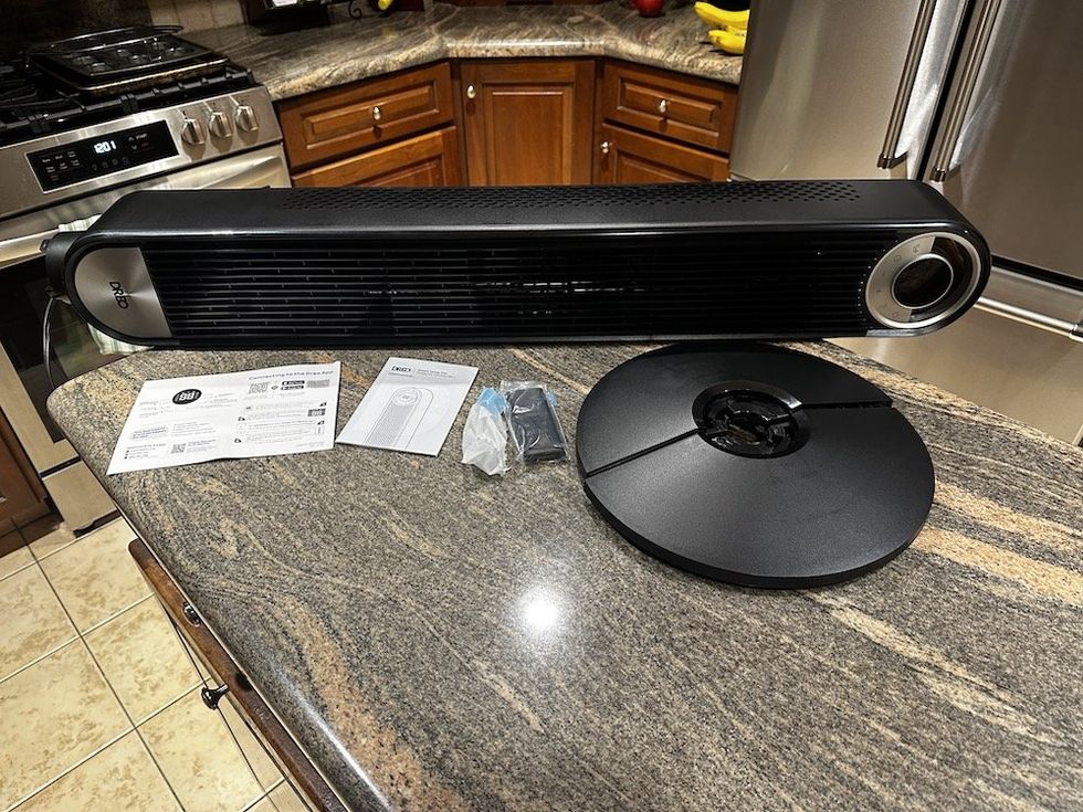 photo of Dreo Smart Tower Fan (Cruiser Pro T2S - 2nd Gen) unboxed