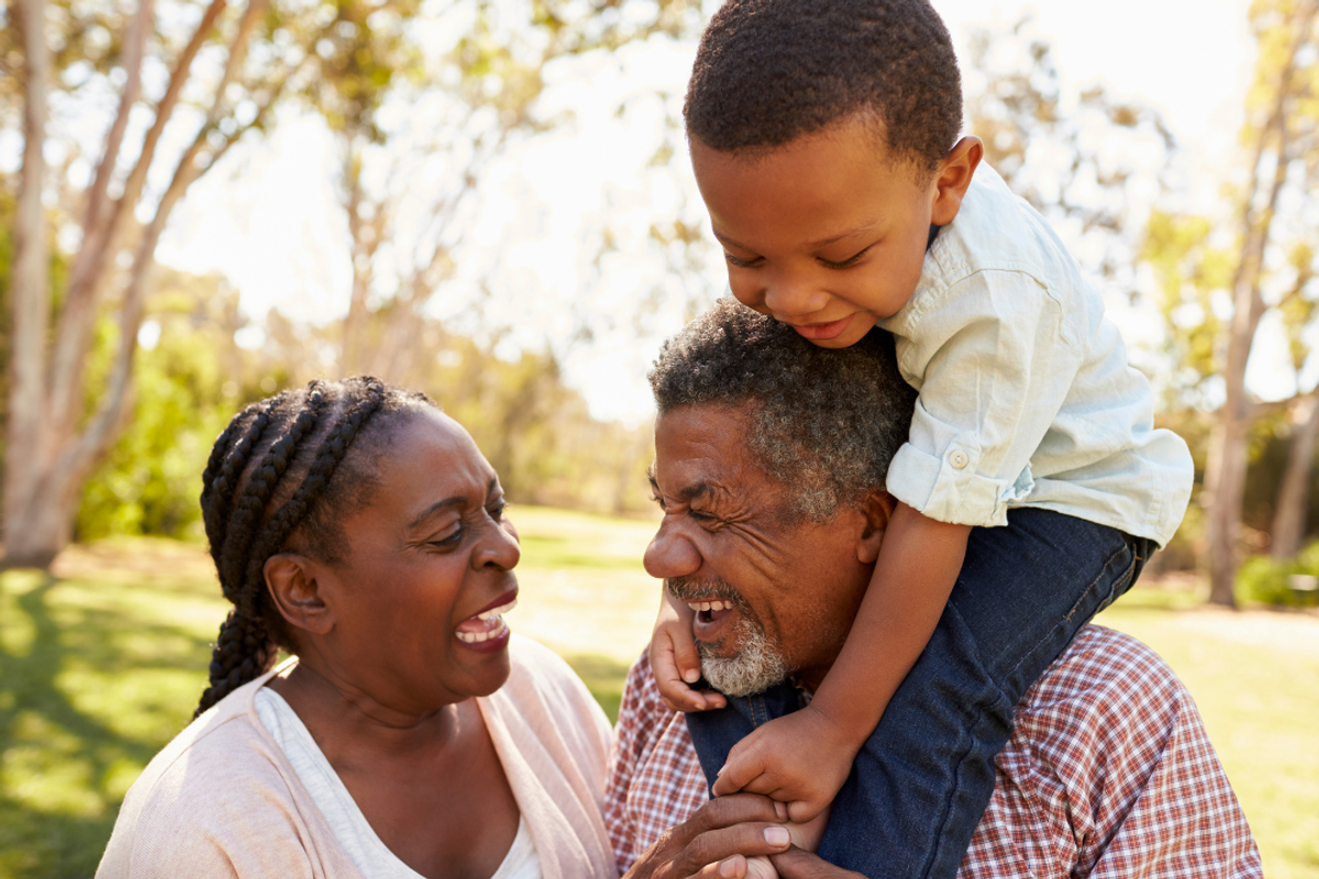 grandparents, granchild, grandma, grandpa, child