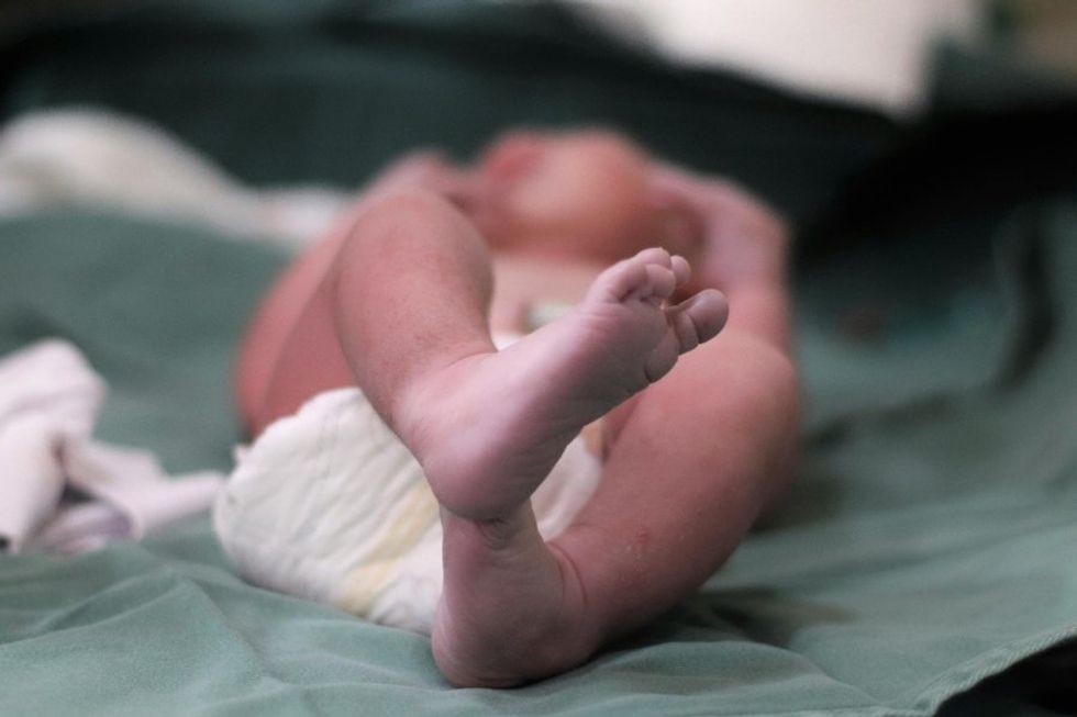 childbirth, giving birth, having a baby, newborn baby