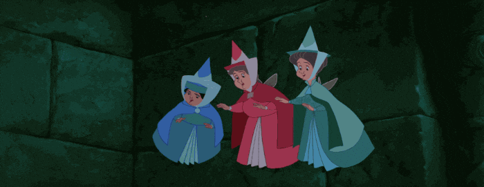 flora, fauna, merryweather, fairy godmothers, disney