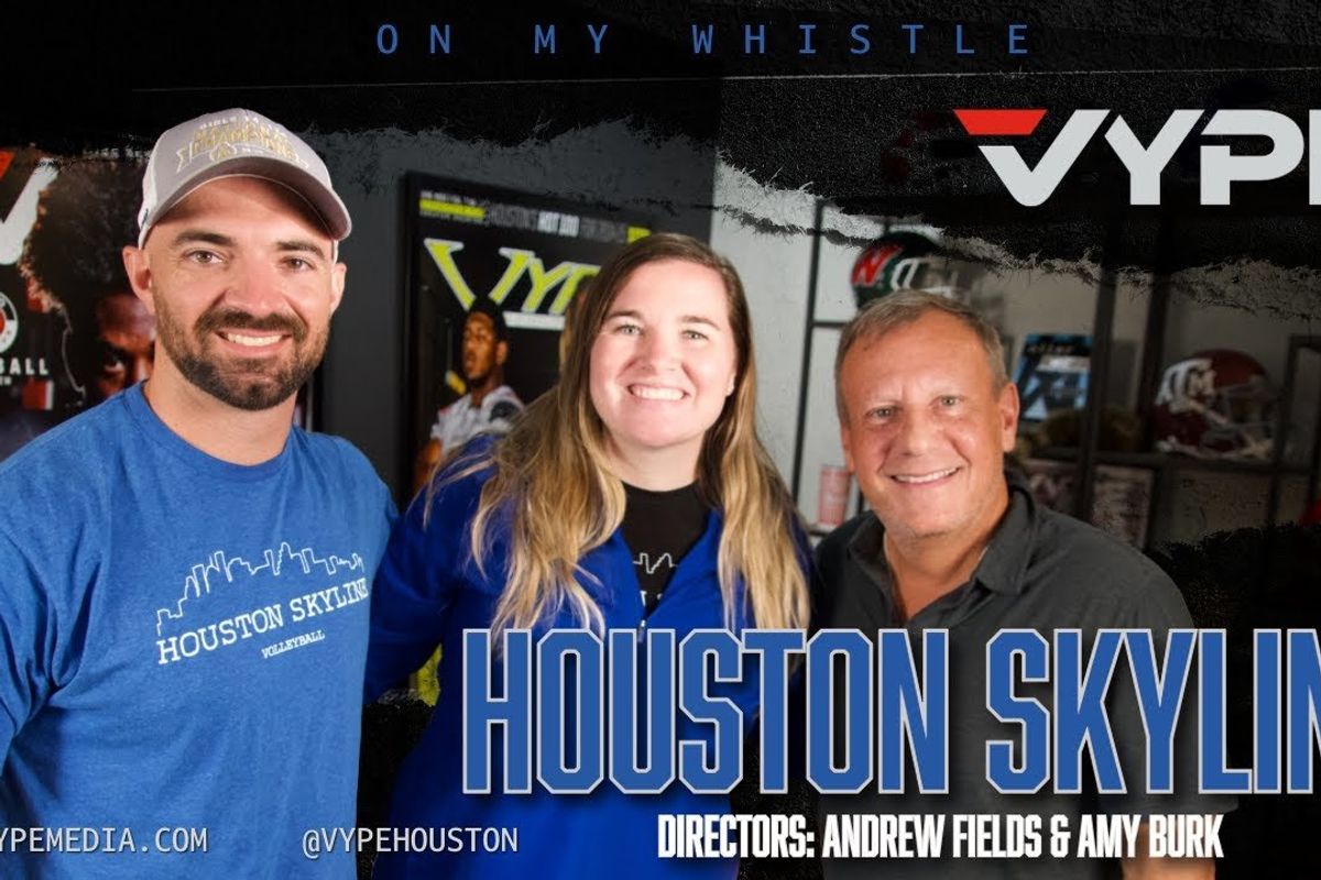 On My Whistle | Houston Skyline Executive Director Amy Burk and Coach Andrew Fields