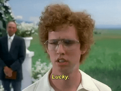 luck, hard work, lucky, good luck, napoleon dynamite