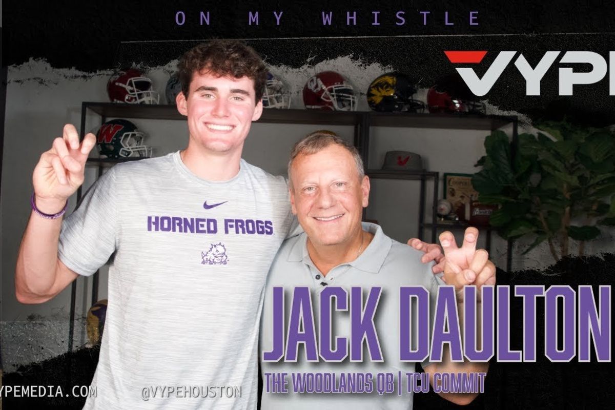 On My Whistle Podcast | Is TCU-commit Daulton the best QB ever at The Woodlands High?