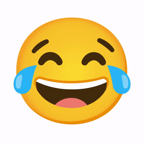 laugh emoji, cry laughing