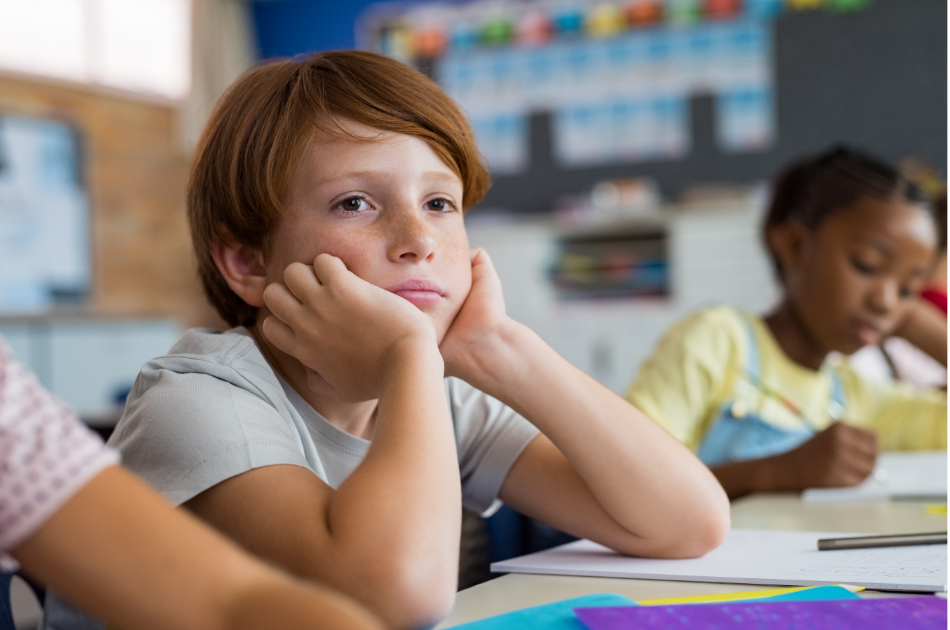 kids, school, boredom, unimpressed, checked out, COVID
