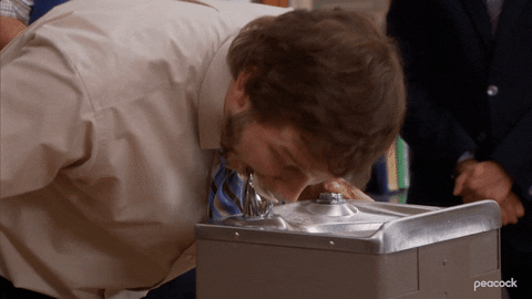 water fountain, water fountain gif, gross water fountain, germs water fountain, school water fountain