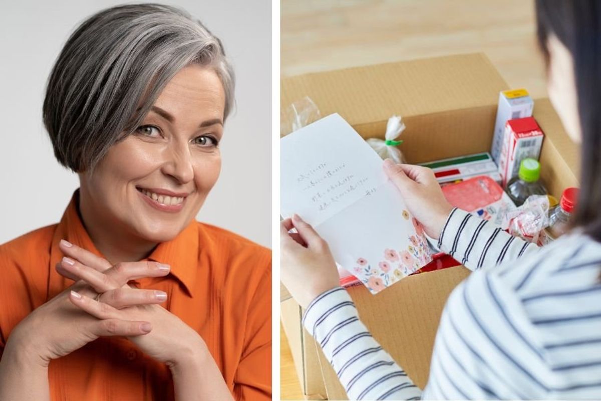care package, mother in law, mil, toxic mother in law, sick package, in laws, family, motherhood