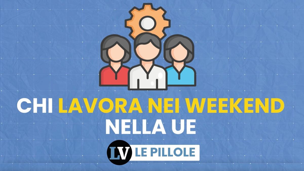Chi lavora nei weekend nella Ue