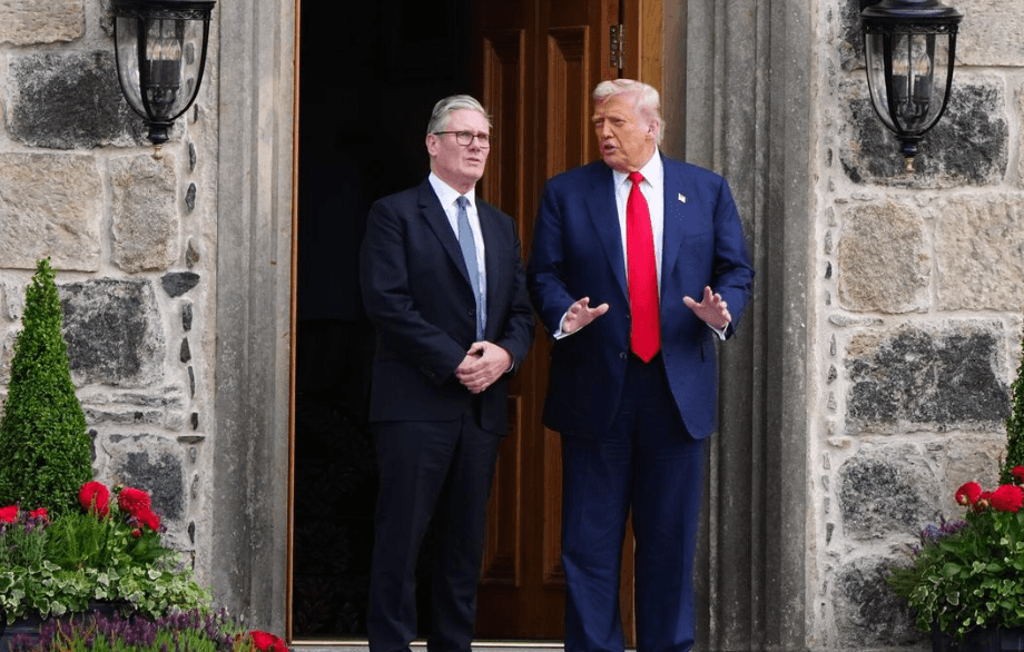 Epstein Dilemma Follows Trump On His Scotland Golf Jaunt