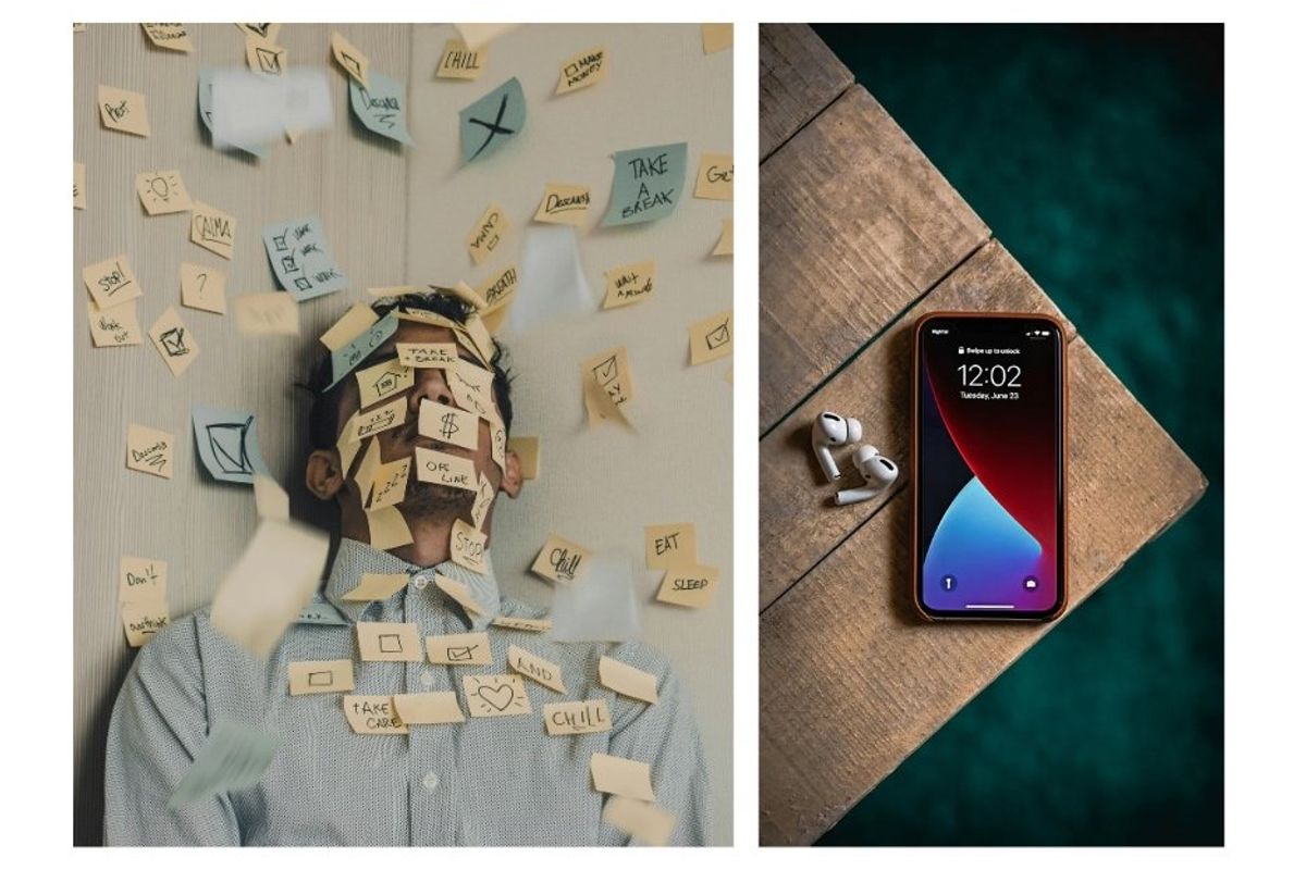 iphone, apps, productivity, concentration, wellness