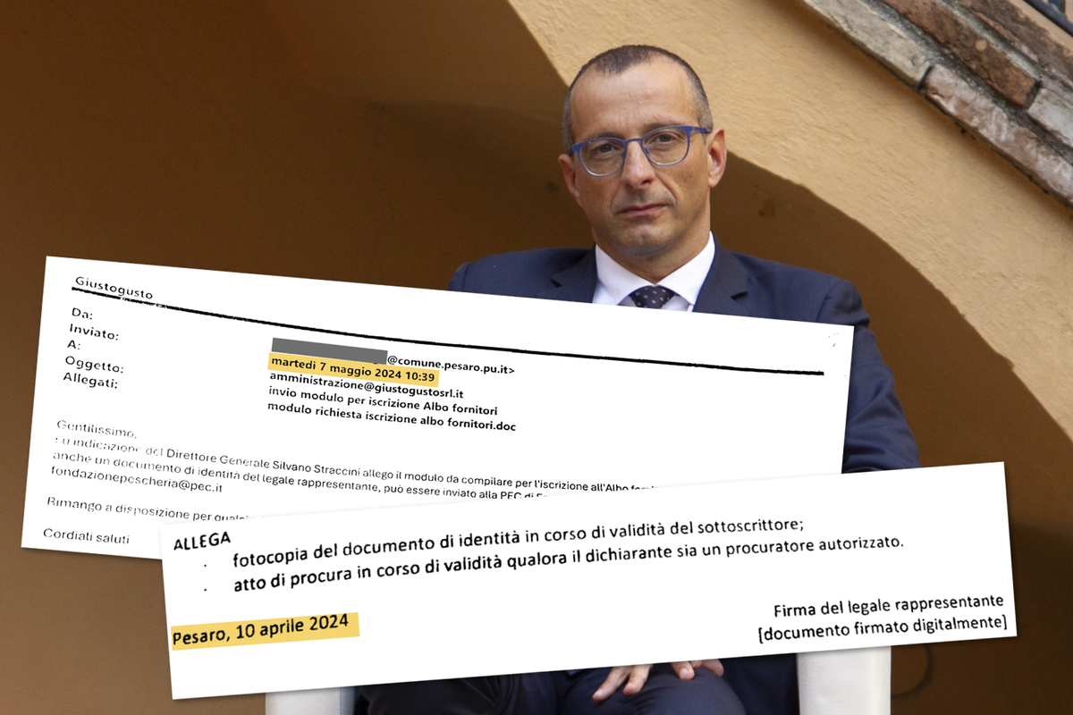 Soldi pubblici per le cene di Ricci: ecco le carte