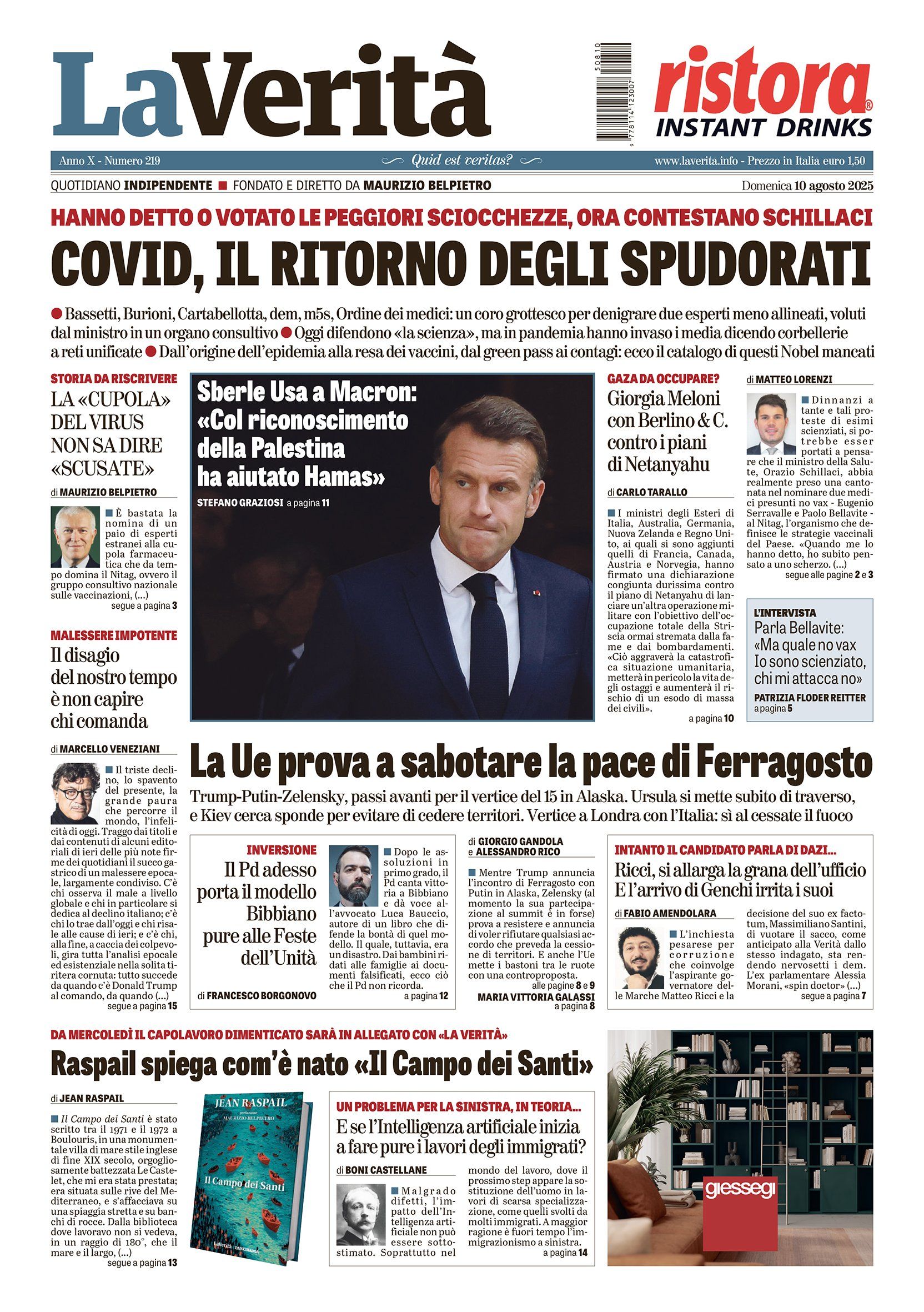 Oggi in edicola