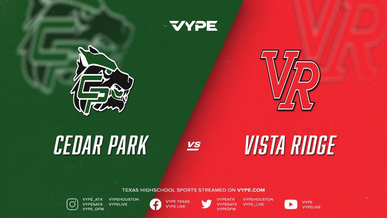 6:30PM - Volleyball: Cedar Park vs. Vista Ridge