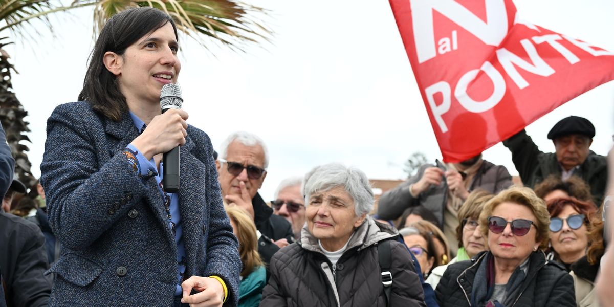 il ponte sullo stretto fa nascere il nuovo campo largo rosicone dal pd ai black bloc